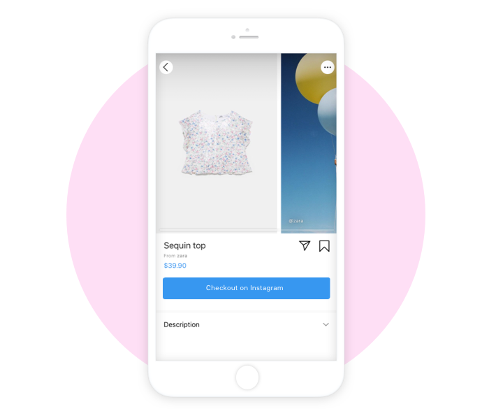 Instagram Shopping Checkout